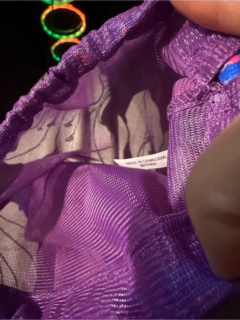 ipsy Purple Drawstring Pouch - Picture 2 of 4